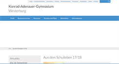 Desktop Screenshot of kag-westerburg.de